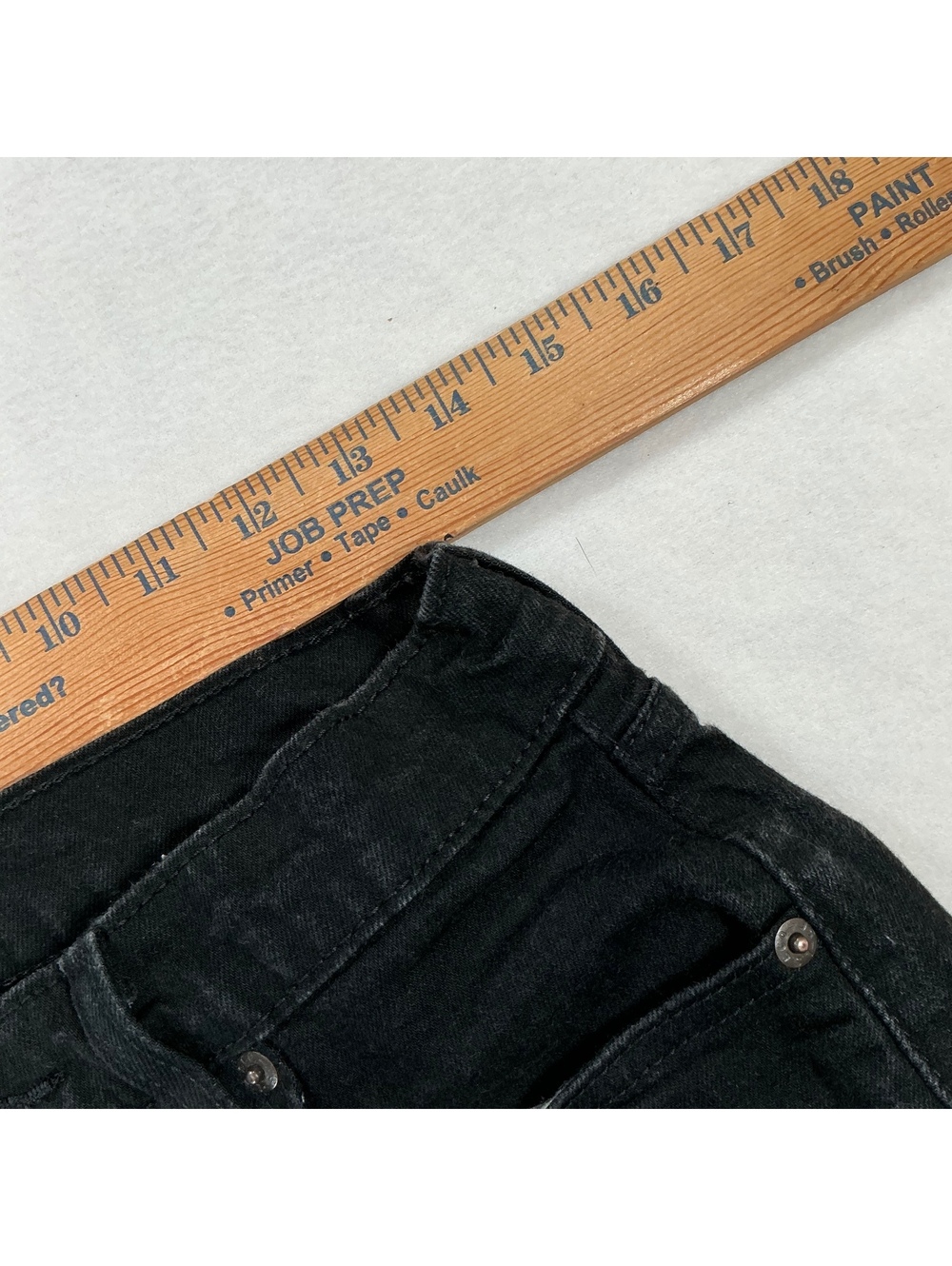 Levi’s 505 Regular Fit Jeans Men’s 30x30 Black Straight Leg Denim Pants - Picture 11 of 13